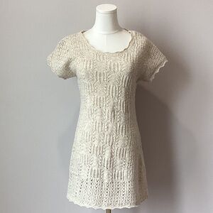 Anthropologie “sparrow” Pointelle Sweater Dress - Size S
